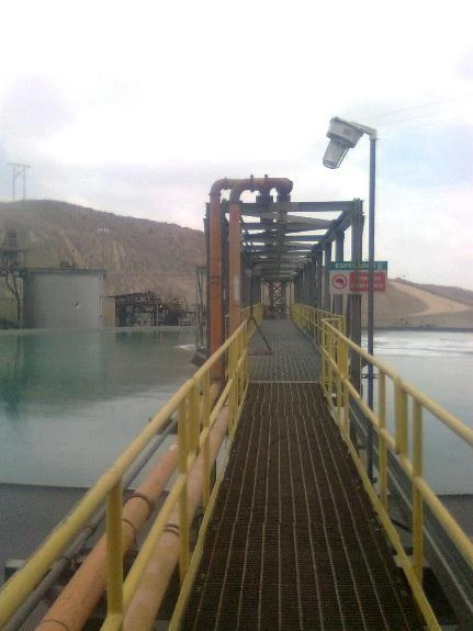 INSTALACION DE TUBERIA PARA FLOCULANTE DE ESPESADORES