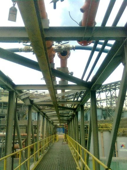 INSTALACION DE TUBERIA PARA FLOCULANTE DE ESPESADORES