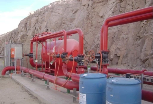 SISTEMA CONTRA INCENDIO PLANTAS X SIEMMENS